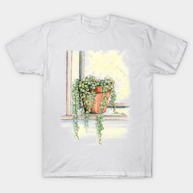 String of Pearls, Still Life T-Shirt by JessicaRose